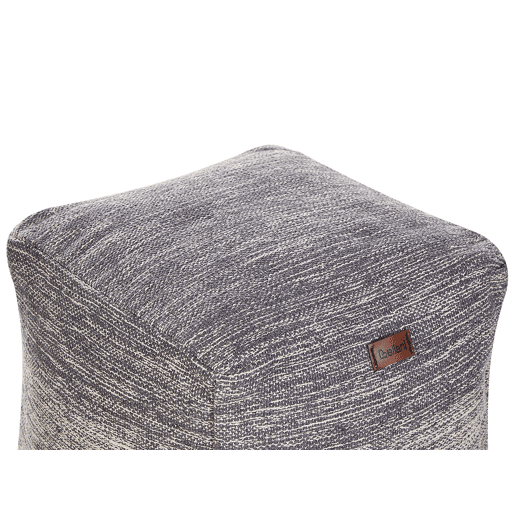 Pufe HIRRI Algodão Cinzento claro 40 cm 40 cm 40 cm
