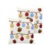 Beliani Cojín decorativo PALMIER Beliani Cojín decorativo PALMIER Crema