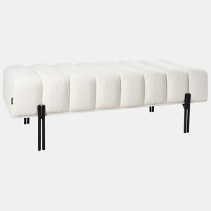 Beliani Banco de cama Chenille CAREY