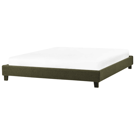 Beliani Cama sem cabeceira Bouclé ROANNE