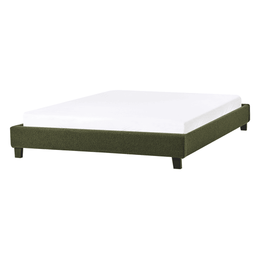Beliani Cama sem cabeceira Bouclé ROANNE