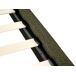 Beliani Cama sin cabecero Bouclé ROANNE 150x213 Beliani Cama sin cabecero Bouclé ROANNE 150x213 Verde Oscuro