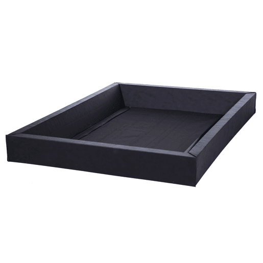 Cama de água Tecido LINARDS 180 x 200 cm Cinzento