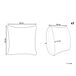 Beliani Cojín decorativo LAELIA Beliani Cojín decorativo LAELIA Beige