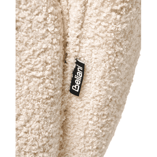 Cadeira de jantar ALENE Bouclé Creme claro