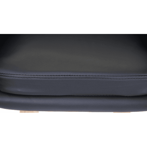 Conjunto de 2 banquetascadeiras de balcão com apoio para os pés em PVC preto 04_0000171