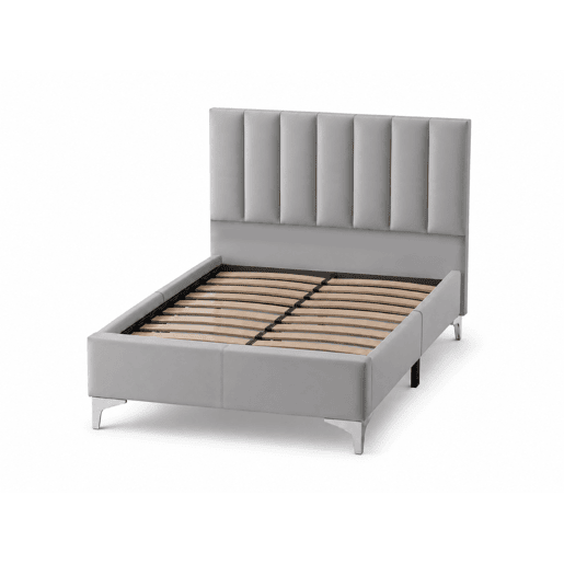 Cama de Casal Classic (Cinza)(190×140 cm) Cama de Casal Classic (Cinza)(190×140 cm)