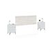 Cabecero Iconic 160 Cabecero Iconic 160 Blanco/ Madera