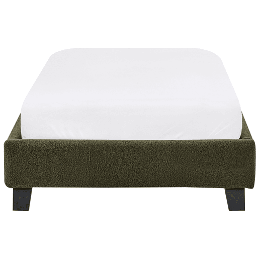 Beliani Cama sem cabeceira Bouclé ROANNE