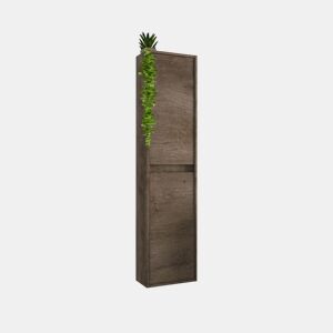 Coluna de casa de banho Thai 2 portas Nórdico 30 x 140 x 25,5 cm