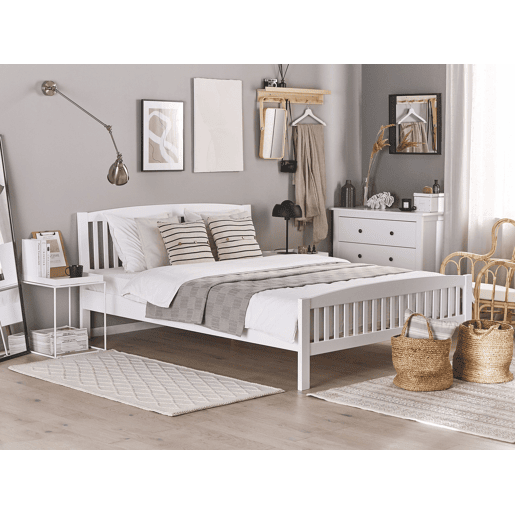 Beliani Cama Pinho CASTRES Beliani Cama Pinho CASTRES