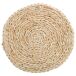 Salvamantel trenzado de fibra de maíz Salvamantel trenzado de fibra de maíz Beige