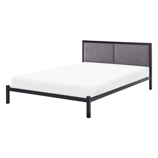 Beliani Cama Aço CLAMART Beliani Cama Aço CLAMART