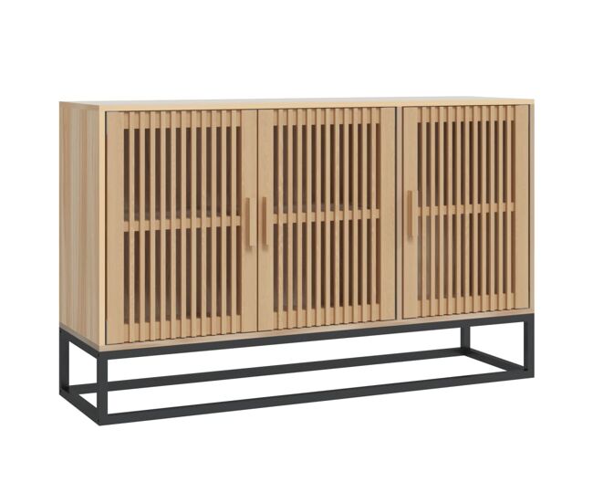 Vidaxl aparador de madera contrachapada 105x30x65 cm