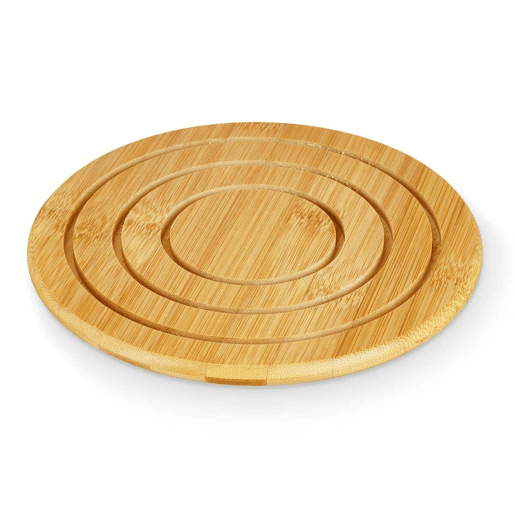 Individuais Natural Bambu 19 x 1 x 19 cm (24 Unidades) Redondo Individuais Natural Bambu 19 x 1 x 19 cm (24 Unidades) Redondo