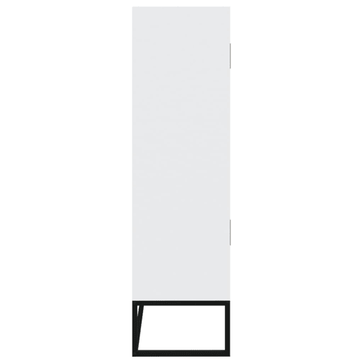 vidaXL Aparador alto 70x35x125 cm derivados de madeira branco vidaXL Aparador alto 70x35x125 cm derivados de madeira branco