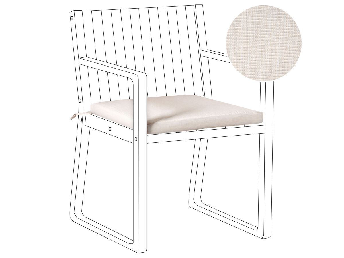 Beliani Cojín de asiento SASSARI PREMIUM