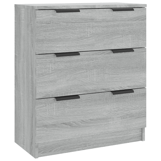 vidaXL Aparador 60x30x70 cm derivados de madeira cinzento sonoma vidaXL Aparador 60x30x70 cm derivados de madeira cinzento sonoma