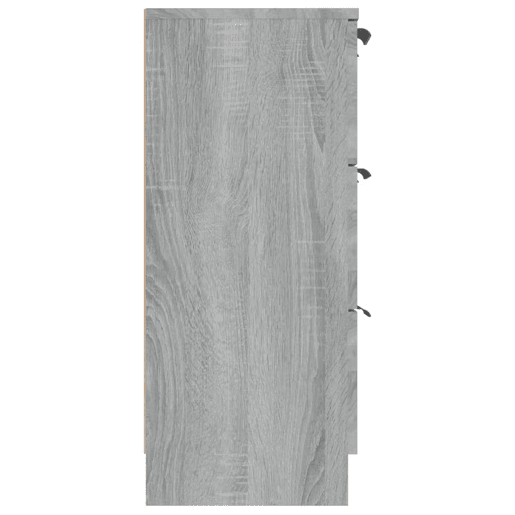 vidaXL Aparador 60x30x70 cm derivados de madeira cinzento sonoma vidaXL Aparador 60x30x70 cm derivados de madeira cinzento sonoma