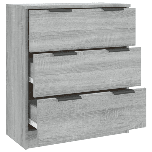 vidaXL Aparador 60x30x70 cm derivados de madeira cinzento sonoma vidaXL Aparador 60x30x70 cm derivados de madeira cinzento sonoma