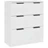 vidaXL Aparador 60x30x70 cm derivados de madeira branco