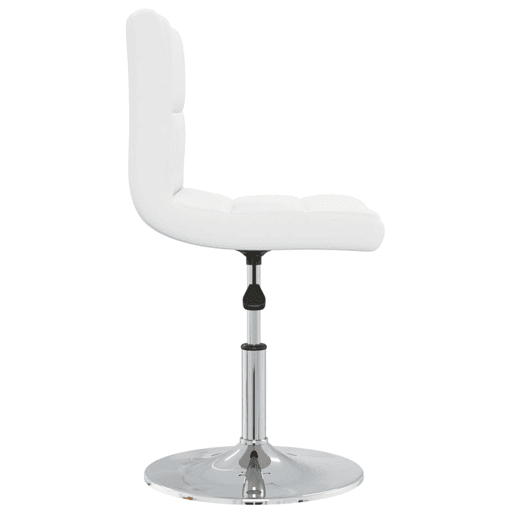 vidaXL Cadeiras de jantar 2 pcs couro artificial branco vidaXL Cadeiras de jantar 2 pcs couro artificial branco