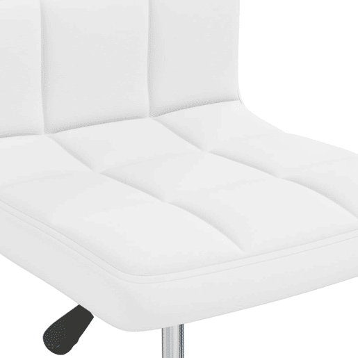 vidaXL Cadeiras de jantar 2 pcs couro artificial branco vidaXL Cadeiras de jantar 2 pcs couro artificial branco