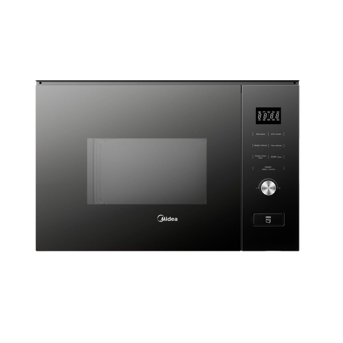 Midea MBMTG820HBK - Microondas Integrable con Grill