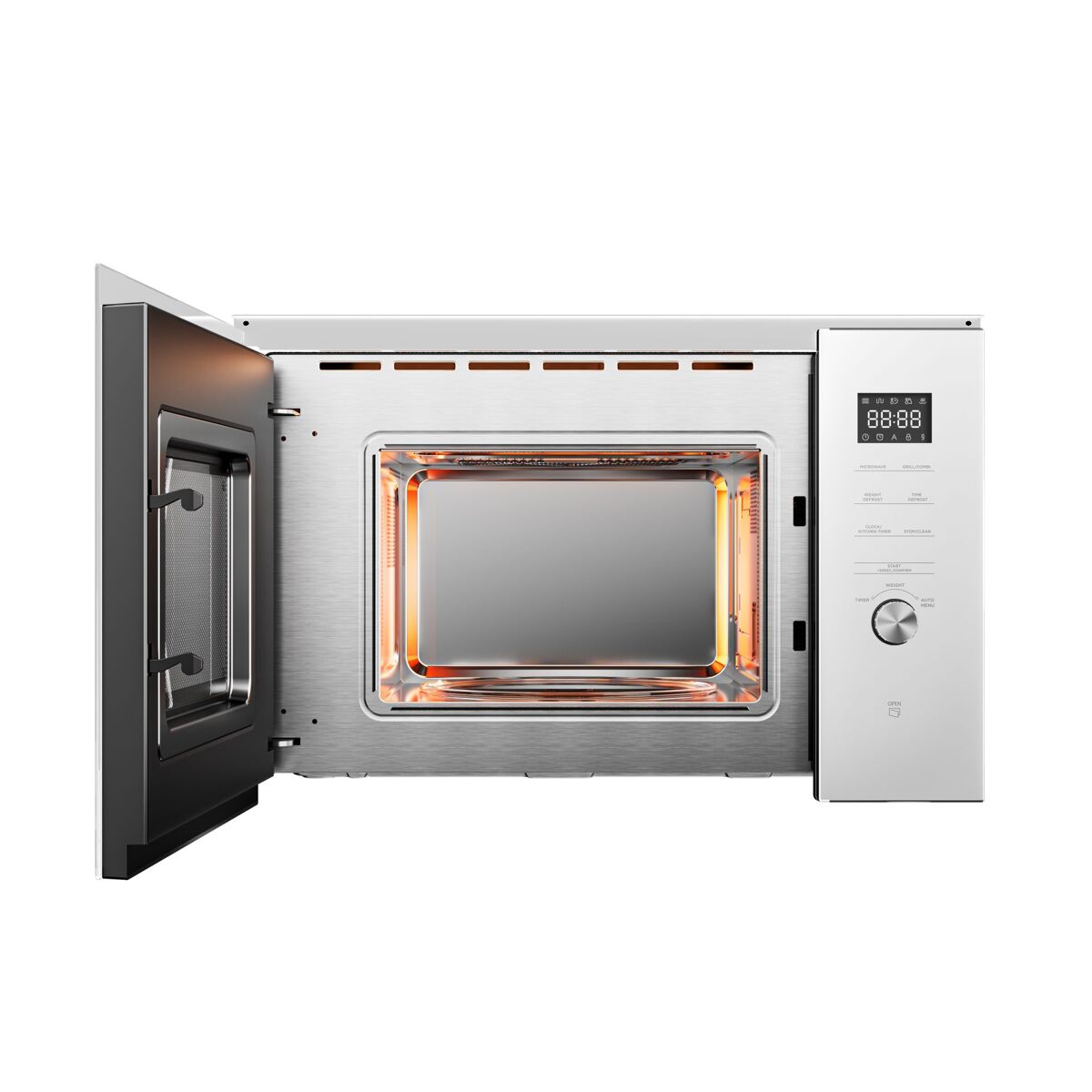 Midea MBMTG925E-WH - Microondas Integrable