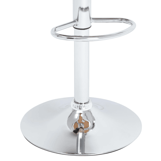 vidaXL Banco de bar couro artificial creme vidaXL Banco de bar couro artificial creme