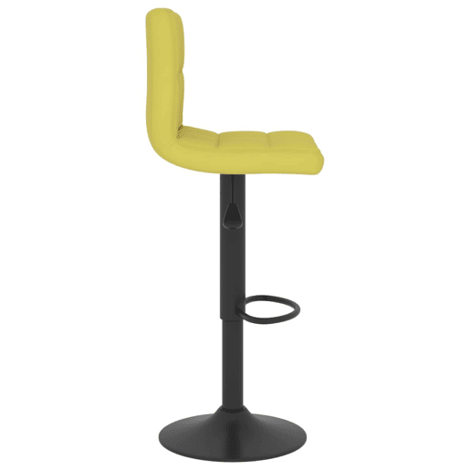 vidaXL Bancos de bar 2 pcs tecido verde vidaXL Bancos de bar 2 pcs tecido verde