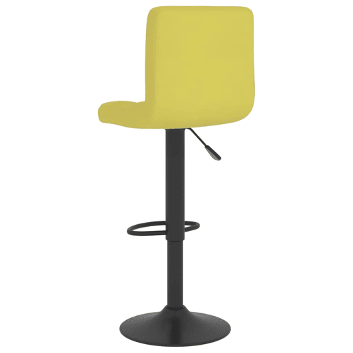 vidaXL Bancos de bar 2 pcs tecido verde vidaXL Bancos de bar 2 pcs tecido verde