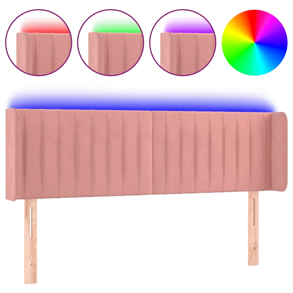 Cabecero Con Led 147 Rosa