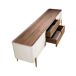 ANGEL CERDA Mueble TV, acero pulido 200 ANGEL CERDA Mueble TV, acero pulido 200 Nogal