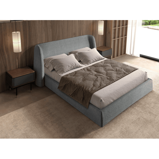 ANGEL CERDA Cama em tecido design atual