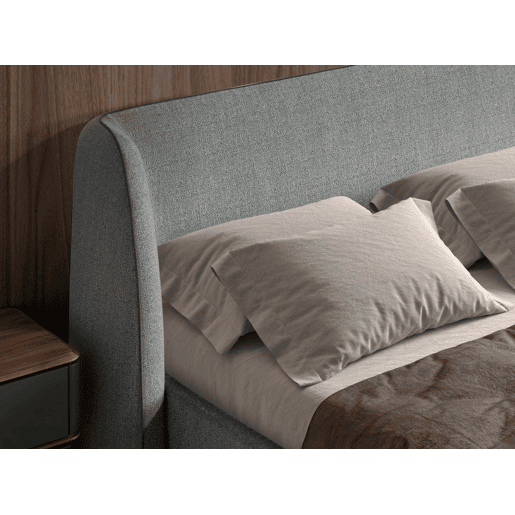 ANGEL CERDA Cama em tecido design atual