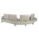 ANGEL CERDA Sofá chaise longue derecha piel arena ANGEL CERDA Sofá chaise longue derecha piel arena Arena