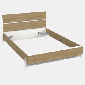 Cama de casal retrátil Craft - Madeira - 140 x 200 cm - Castanho