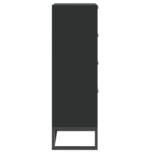 vidaXL Aparador alto 40x30x95 derivados de madeira preto vidaXL Aparador alto 40x30x95 derivados de madeira preto
