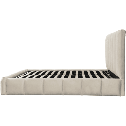 Cama com baú Annie 180 x 200 cm - Bege