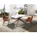 ANGEL CERDA Mesa comedor extensible 240x100 ANGEL CERDA Mesa comedor extensible 240x100 Blanco/ Madera