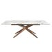 ANGEL CERDA Mesa comedor extensible 240x100 ANGEL CERDA Mesa comedor extensible 240x100 Blanco/ Madera