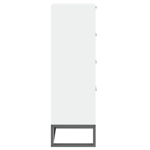 vidaXL Aparador alto 40x30x95 derivados de madeira branco vidaXL Aparador alto 40x30x95 derivados de madeira branco