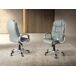 ANGEL CERDA Silla oficina giratoria polipiel gris ANGEL CERDA Silla oficina giratoria polipiel gris Gris