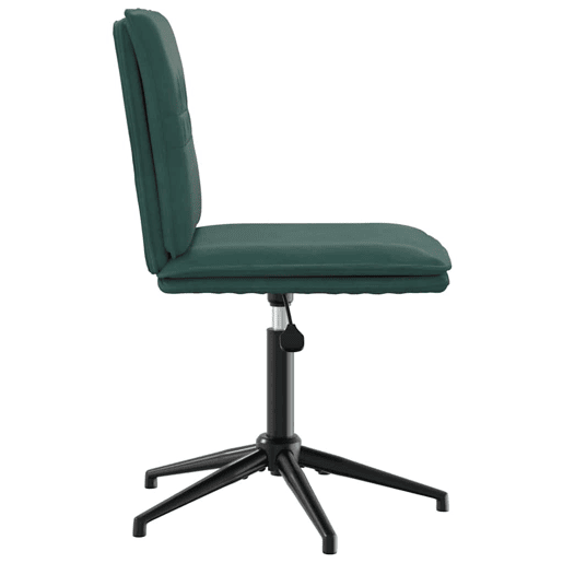 vidaXL Cadeiras de jantar 4 pcs veludo verde-escuro vidaXL Cadeiras de jantar 4 pcs veludo verde-escuro