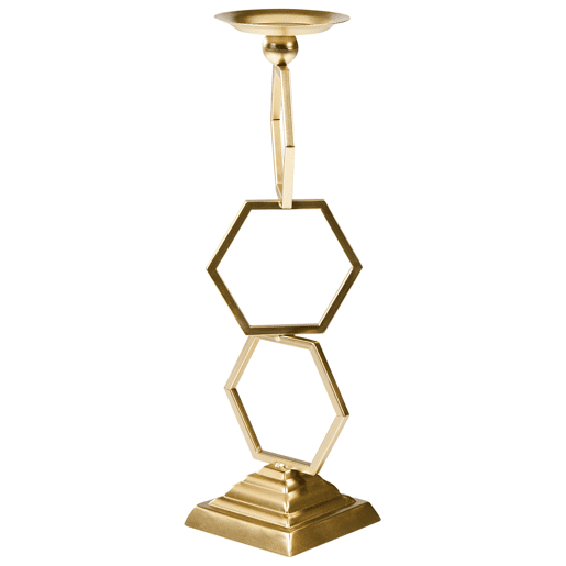 Candelabro ARDEE Metal 44 cm Dourado Candelabro ARDEE Metal 44 cm Dourado