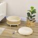 Cama para Perro Aglomerado de Madera, Felpa PawHut Cama para Perro Aglomerado de Madera, Felpa PawHut Crudo