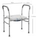 Silla con Inodoro Aluminio, Plástico HOMCOM, hogar - baño Silla con Inodoro Aluminio, Plástico HOMCOM, hogar - baño Gris