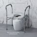 Silla con Inodoro Aluminio, Plástico HOMCOM, hogar - baño Silla con Inodoro Aluminio, Plástico HOMCOM, hogar - baño Gris