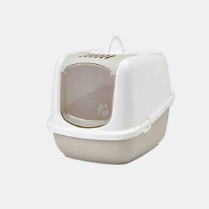 Caixa de Areia para Gatos Savic Branco Café Plástico 48,5 x 46,5 x 66,5 cm (11 Unidades)